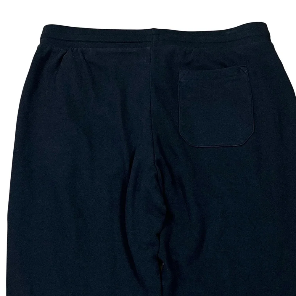 Pajar Canada Terry Cloth Sweatpants Mens M Black Soft Pockets Drawstring Cozy
